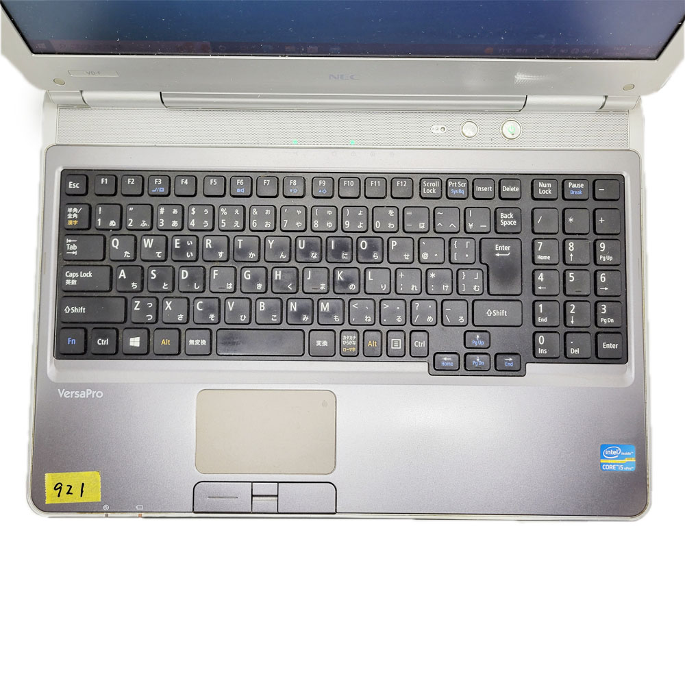 NEC VersaPro VD-Fのキーボード