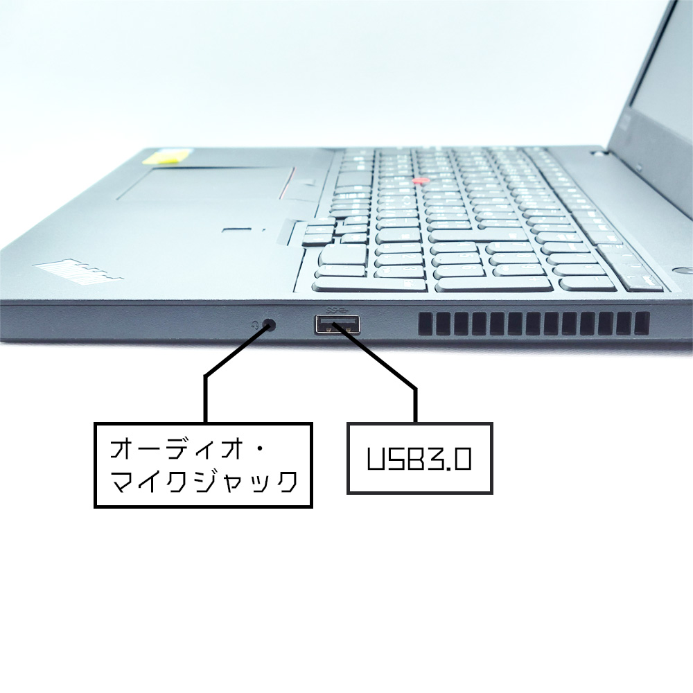 Lenovo ThinkPad L580の右側側面