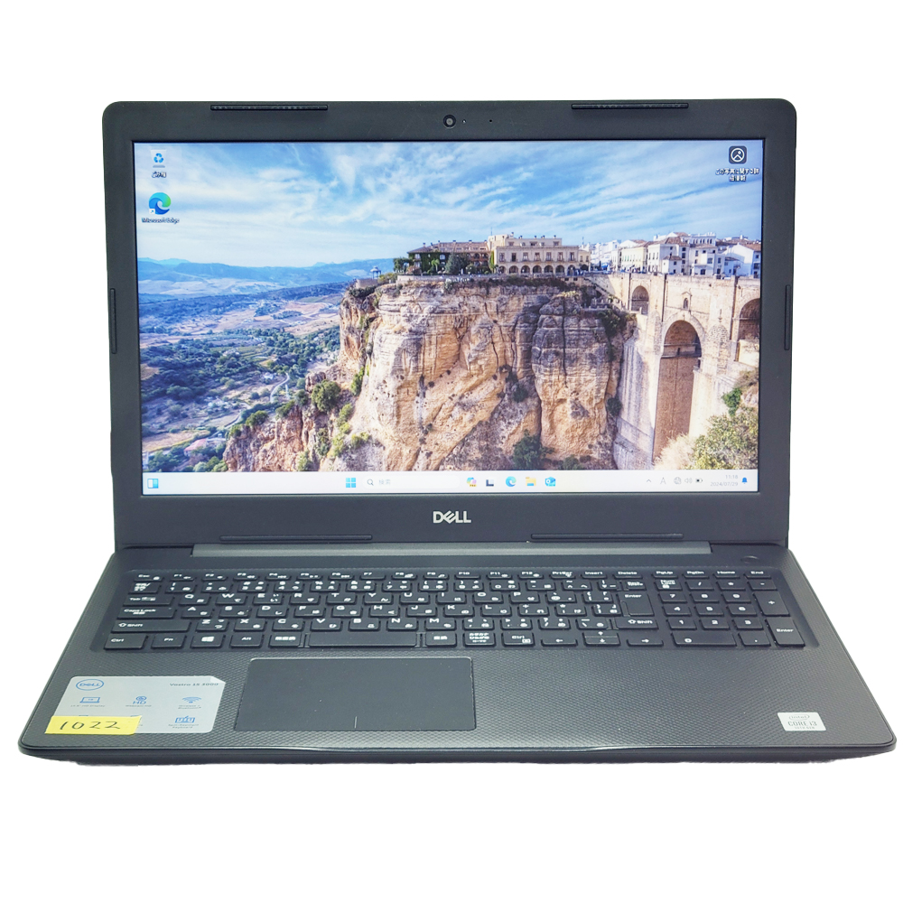 DELL Vostro 15 3590の正面