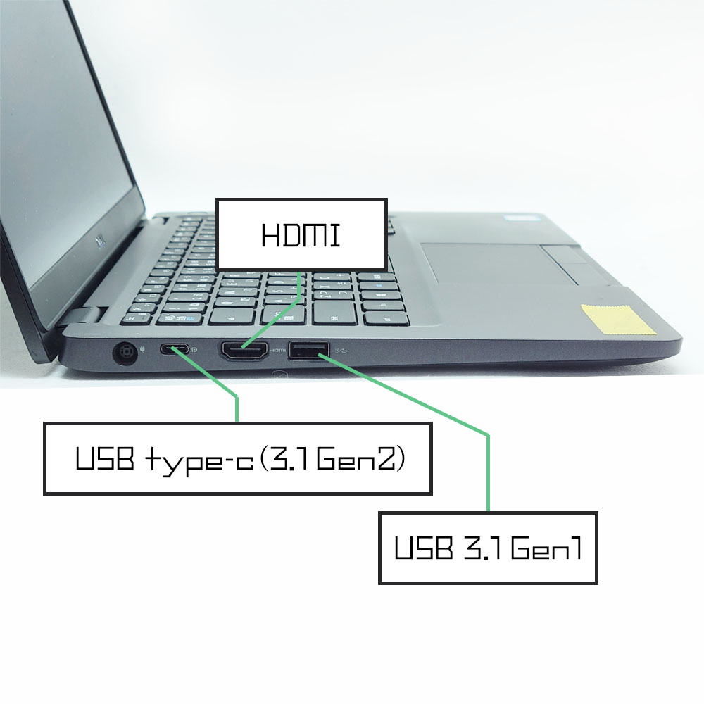 DELL Latitude 5300の左側面端子