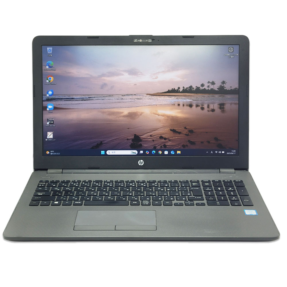 HP 250 G6 Notebook PCの正面