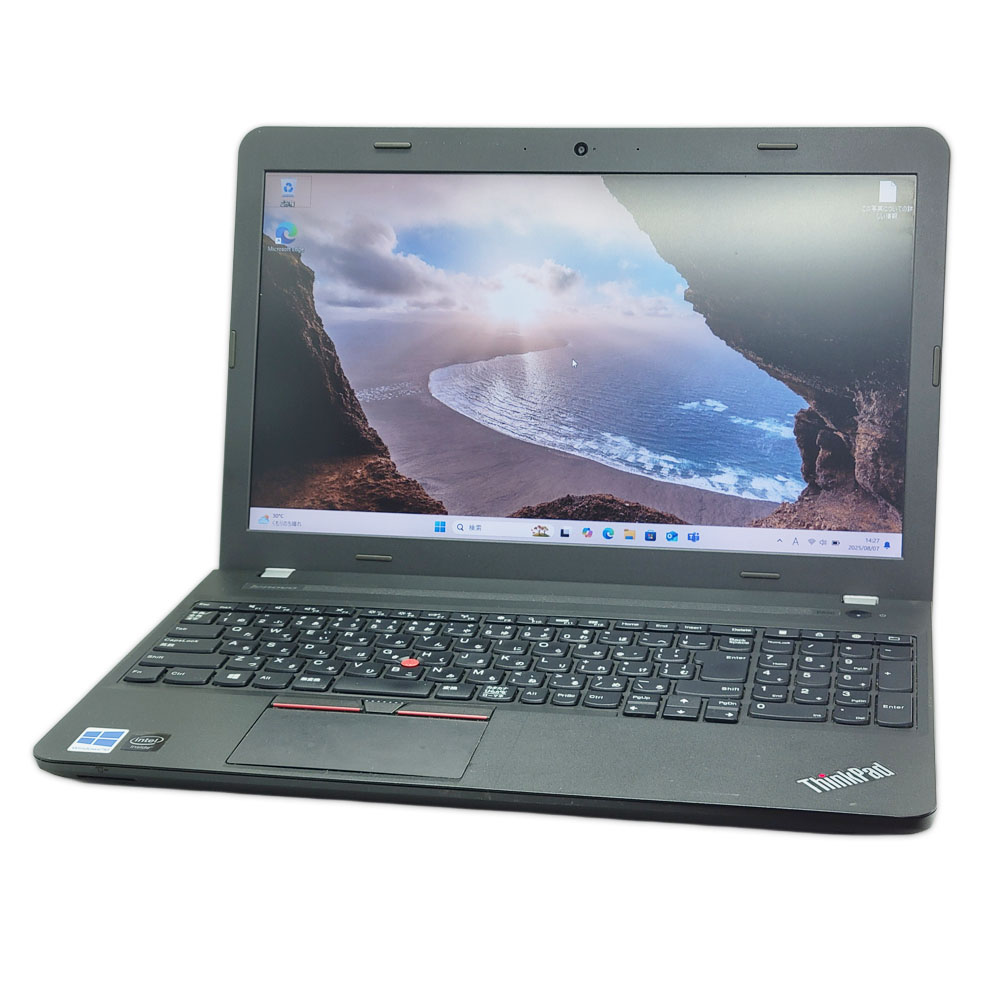 Lenovo ThinkPad E550の正面