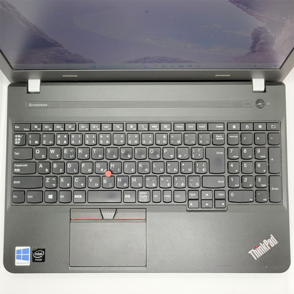 Lenovo ThinkPad E550のキーボード