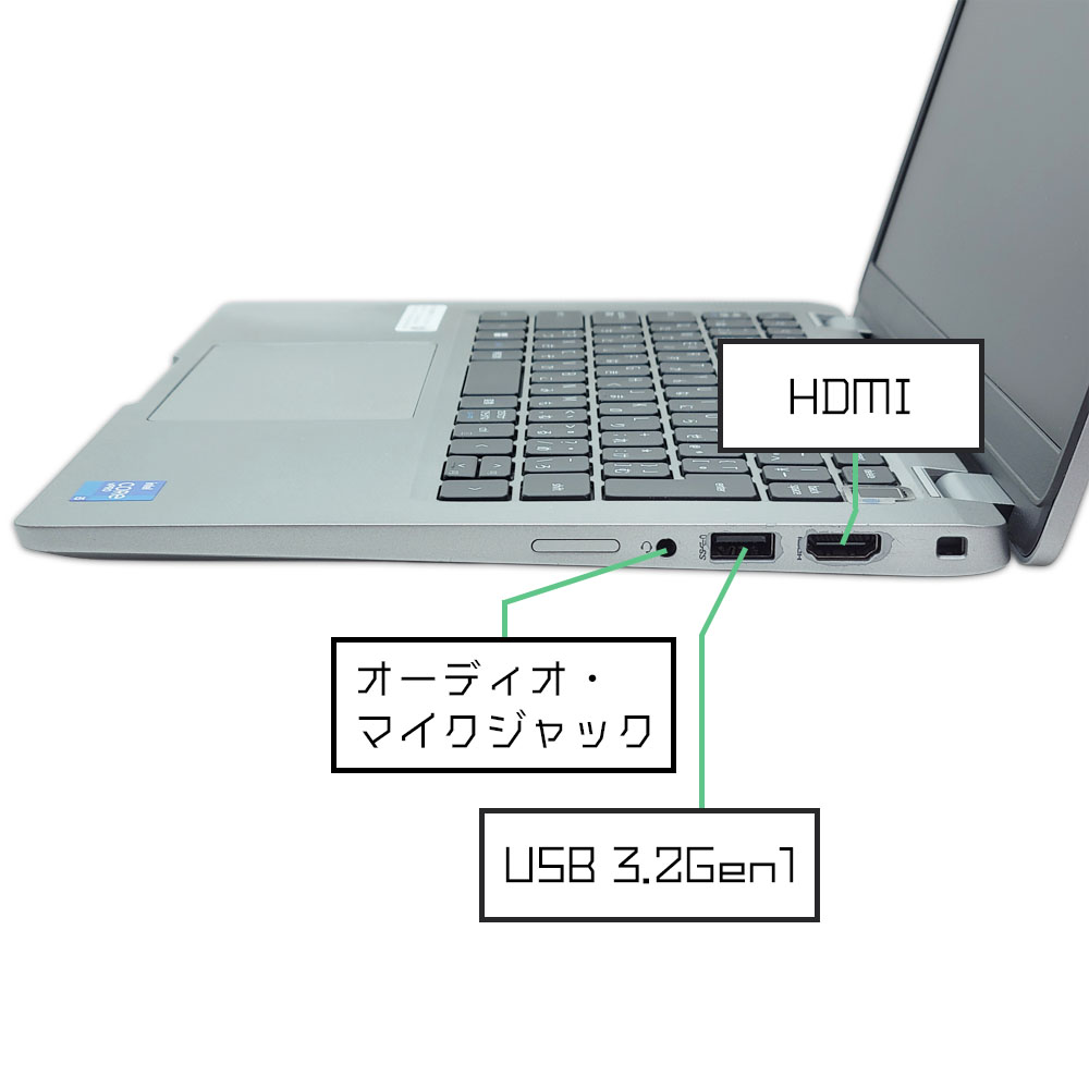 DELL Latitude 5320の右側端子